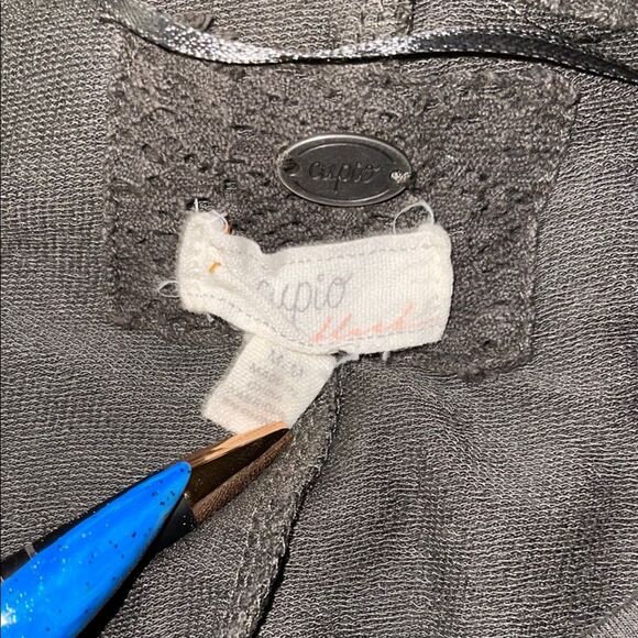 Cupio Gray Relaxed Long Sleeve Tunic - Picture 4 of 5